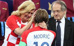 Nữ Tổng thống Croatia gây bất ngờ khi đạt con số vượt xa tiền vệ Modric