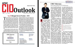 Vì sao CMC Telecom được bình chọn Top 25 nhà cung cấp dịch vụ quản trị châu Á-TBD