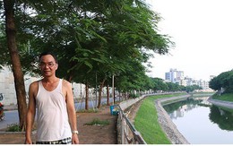 Sông Tô Lịch “hồi sinh” sau những ngày Hà Nội mưa lớn
