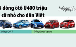 5 dòng ô tô nhỏ giá mềm nhất bán tại Việt Nam