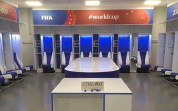 Đây là phòng thay đồ của đội tuyển Nhật Bản sau trận thua Bỉ, sạch sẽ tinh tươm như chưa từng được sử dụng