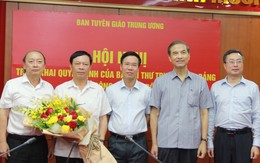 Bổ nhiệm nhân sự Ban Tuyên giáo Trung ương