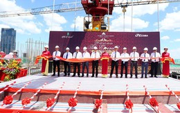Dự án The Emeral cất nóc trước thời hạn