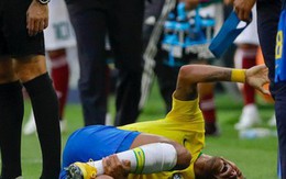 [World Cup 2018] Theo thống kê, Neymar đã nằm ăn vạ tổng cộng 13 phút 50 giây trên sân từ đầu giải đến nay
