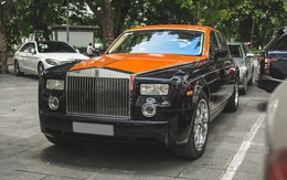 Chiếc Rolls-Royce Phantom tại Hà Nội đổi màu nhanh như tắc kè: Vừa hết tím mộng mơ lại đến cam cá tính