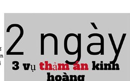 Infographics: Liên tiếp các vụ thảm án kinh hoàng khiến 9 người chết