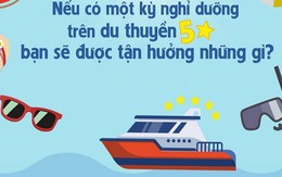 Gợi ý để có một kỳ nghỉ dưỡng trong mơ trên du thuyền 5 sao?