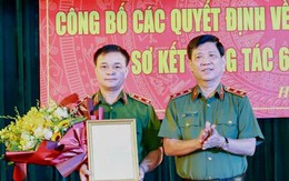 Trung tướng Phạm Quốc Cương giữ chức Tư lệnh Cảnh sát cơ động