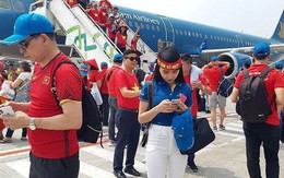 Dùng chuyên cơ đón tuyển Olympic Việt Nam về nước