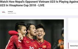 Đối thủ ở Asiad bám sát, "do thám" U23 Việt Nam