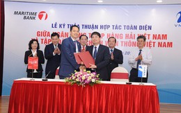 VNPT ký kết thỏa thuận hợp tác toàn diện với Maritime Bank