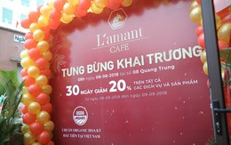 Khai trương Cửa hàng Cà phê Organic đầu tiên tại Việt Nam – L’amant Café