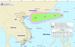 Xuất hiện áp thấp nhiệt đới gần Biển Đông