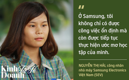 Giấc mơ đại học của một công nhân nhà máy Samsung Việt Nam