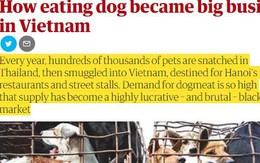 Góc nhìn thú vị của nhiều báo lớn quốc tế về vấn đề ăn thịt chó tại Việt Nam