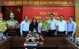 Ông Lê Văn Lân giữ chức Phó Trưởng Ban Nội chính Trung ương