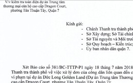 TP HCM kiểm tra toàn diện dự án Đức Long Golden Land ở quận 7