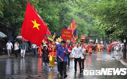 Ảnh: Đồ Sơn trống giong cờ mở khai mạc Lễ hội chọi trâu 2018