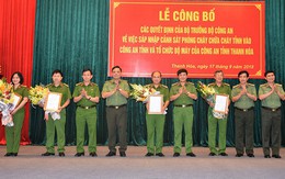 Bổ nhiệm 4 Phó Giám đốc Công an tỉnh Thanh Hóa