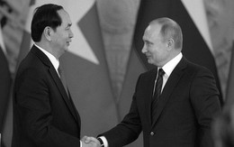 Tổng thống Putin: Chủ tịch nước Trần Đại Quang xứng đáng với sự kính trọng
