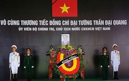Hành trình đưa linh cữu Chủ tịch Nước Trần Đại Quang qua những tuyến phố tại Ninh Bình