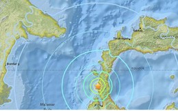 Động đất 7,5 độ richer gây sóng thần ở Indonesia: Chưa rõ thương vong