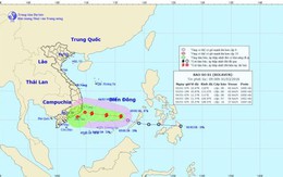 Xuất hiện cơn bão đầu tiên của năm 2018 trên Biển Đông