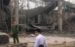 Cận cảnh hiện trường vụ sập giàn giáo khiến 3 công nhân thiệt mạng ở Hà Nội