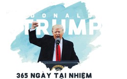 Năm đầu tiên trong Nhà Trắng của tổng thống Trump: Những con số kỷ lục đập tan tranh cãi