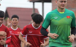 Sau trận thắng Malaysia, tuyển Việt Nam lao vào tập luyện ngay sáng nay để chuẩn bị so tài với Myanmar