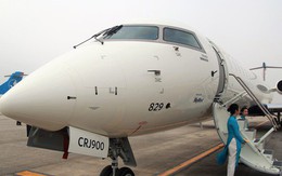 Bay thử nghiệm máy bay CRJ900 Bombardier tại Nội Bài