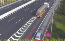 Yêu cầu xử nghiêm tài xế xe ô tô đi lùi 1km trên cao tốc Hà Nội – Hải Phòng