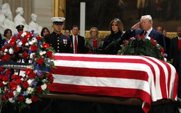 Lý do ông Trump từ chối đọc điếu văn tại tang lễ cố Tổng thống George H.W. Bush