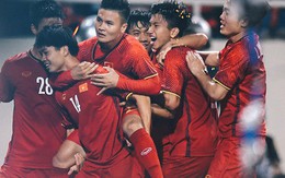 Tuyển Việt Nam được thưởng hơn 1 tỷ đồng sau khi giành vé vào chung kết AFF Cup 2018
