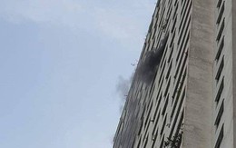 Cháy tại tầng 31 ở chung cư HH Linh Đàm, cư dân hoảng loạn