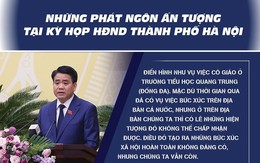 [Infographics] Những phát ngôn ấn tượng tại Kỳ họp HĐND TP Hà Nội