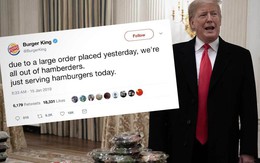 Viết sai chính tả, ông Trump bị Burger King trêu chọc