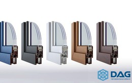 Thanh Proflie uPVC màu và vân gỗ - đỉnh cao của sự tinh tế