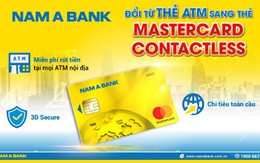Nam A Bank Mastercard Contactless – chạm là thanh toán