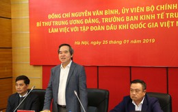 Ông Nguyễn Văn Bình: Cần có quy định pháp luật rõ ràng để cán bộ dầu khí yên tâm công tác