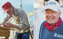 Học lỏm bí quyết sống thọ như cựu Tổng thống Mỹ Jimmy Carter: Đánh bại bệnh ung thư, vẫn khỏe mạnh đi xây nhà ở tuổi 95