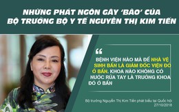 Những phát ngôn ‘dậy sóng’ của Bộ trưởng Y tế Nguyễn Thị Kim Tiến