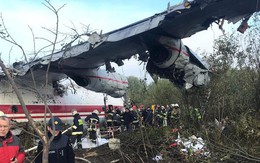 Máy bay vận tải rơi vì hết xăng ở Ukraine, nhiều người tử nạn
