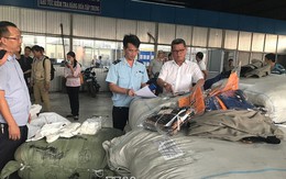 Nhập cả container quần áo Trung Quốc giả mạo xuất xứ Việt Nam và Hàn Quốc
