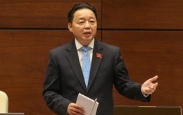 Bộ trưởng Trần Hồng Hà: Không có lợi ích nhóm khi đề nghị cho lùi thời gian thu tiền cấp quyền khai thác khoáng sản và tài nguyên nước