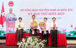 Nghệ An có 2 Phó Chủ tịch UBND tỉnh mới