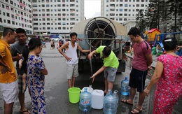 Một chung cư yêu cầu Viwaco bồi thường gần nửa tỉ sau sự cố nước sông Đà