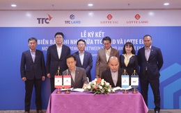 Lotte E&C sẽ đầu tư 100 triệu USD cùng TTC Land phát triển nhiều dự án BĐS
