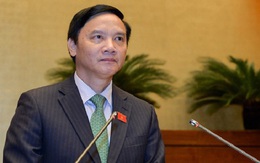 100% đại biểu có mặt bỏ phiếu tán thành miễn nhiệm, Chủ tịch Quốc hội nói 'các ĐBQH mừng cho đồng chí Nguyễn Khắc Định'