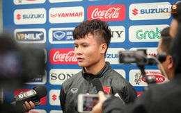 Phóng viên Thái Lan hỏi Quang Hải có muốn đến Thai League thi đấu hay không rồi phải nhận câu trả lời cay đắng